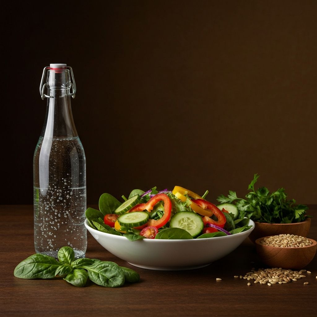 Gesundes Lebensstil - Natürliche Lebensmittel